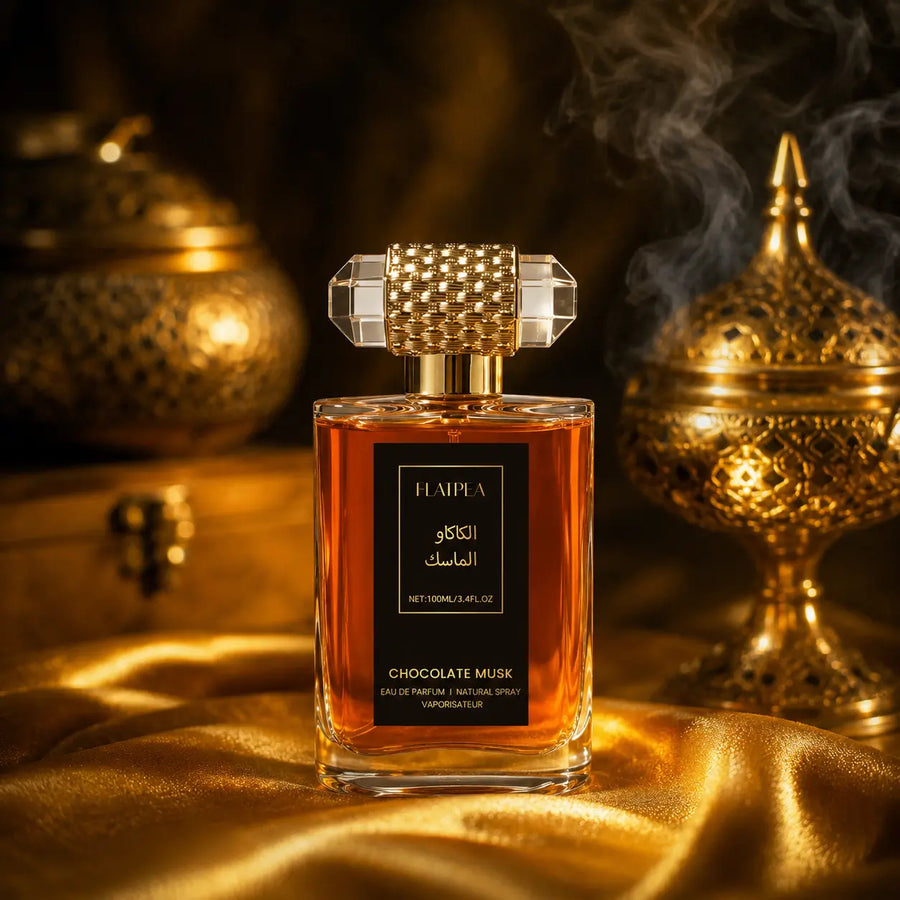 Chocolate Musk Eau De Parfum - Bottle Perfume, Daily Scented Fragrance EDP, Warm Sweet Gourmand Scent with Cocoa, Vanilla and Musk Notes, 100 Ml Single Bottle Perfume Spray